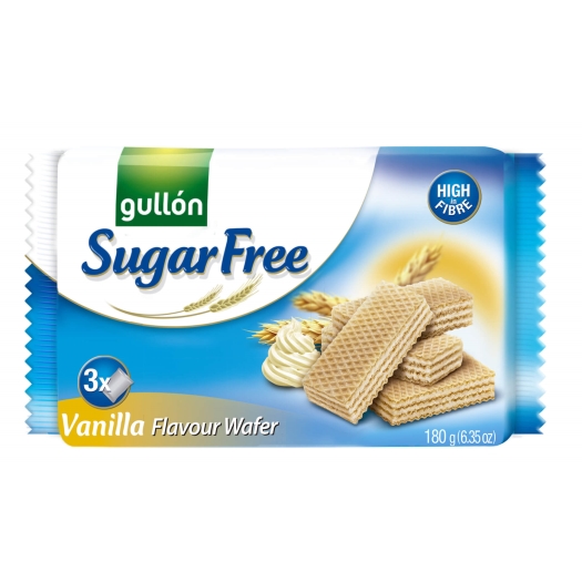 Vanilla waffer o smaku waniliowym bez cukru 180 g