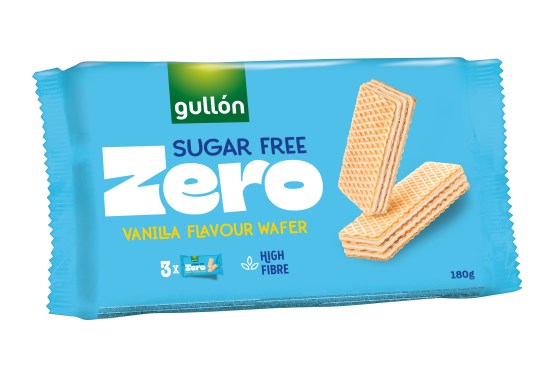 Wafelek waniliowy oplatki o smaku waniliowym bez cukru 180 g