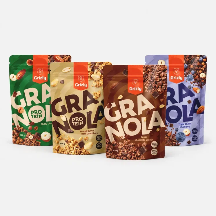 Zestaw granoli Czekoladowy poranek (4 x 450 g)