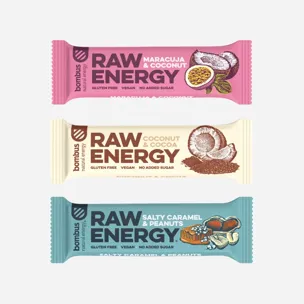 Zestaw promocyjny RAW ENERGY 2+1 gratis
